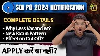 SBI PO 2024 Notification | Exam Pattern, Vacancy, Syllabus, Salary | All Details by Vijay Mishra