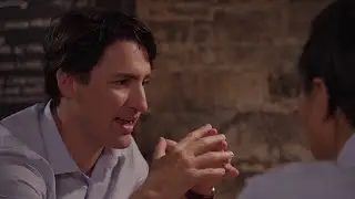 Food, culture & travel: Justin Trudeau shares a meal with Kristen Kish, American Top Chef