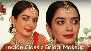 CLASSIC Indian BRIDAL Makeup | EASY Wedding Makeup TUTORIAL