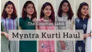 New Myntra Kurti haul #officewear #Kurtis