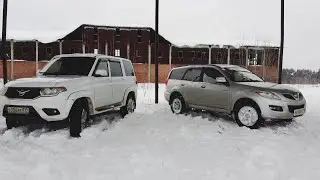 УАЗ ПАТРИОТ И ХОВЕР H5 СРАВНИТЕЛЬНЫЙ ОБЗОР!!