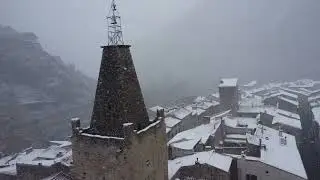 Neige Villefranche de Conflent Novembre  2025