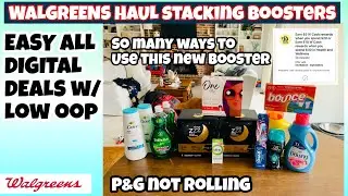 WALGREENS HAUL/ EASY ALL DIGITAL DEALS/ Low out of pocket using wags cash on a send deal 😍