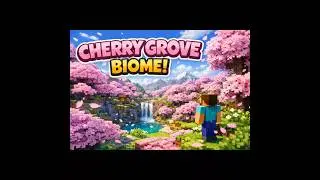 Minecraft&rsquo;s Most Beautiful Biome 🌸 | Cherry Blossom Paradise #minecraft #viralvideo #viral #mcfleet