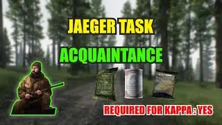 JAEGER ACQUAINTANCE TASK GUIDE PVP/PVE | ESCAPE FROM TARKOV INDONESIA