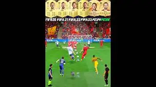 Harry Kane Free Kicks Evolution From FIFA 20 To FC 25 #freekickgoals #kane #fc25 #fc25shorts