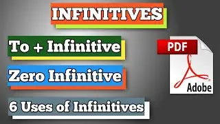 Infinitives. Functions of Infinitives. All uses of Infinitives. Zero and To+Infinitive.