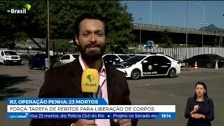 Peritos fazem for&ccedil;a-tarefa para liberar corpos de mortos na Penha