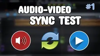 Audio-Video Sync & Latency Test (60 FPS & MP4)