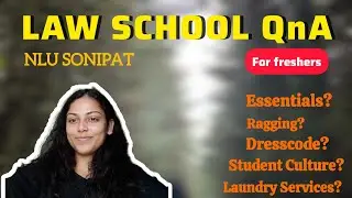 Everthing you need to know about NLU Sonepat ! | QnA | SHUKLA SISTERS