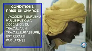 CNSS Spot publicitaire sur les Accidents de travail et Maladies professionnelles  en Fran&ccedil;ais.