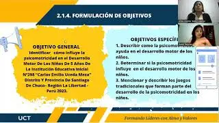 SUSTENTACI&Oacute;N TESIS_ VILMA Y GANDI_ VII _C_ UCT