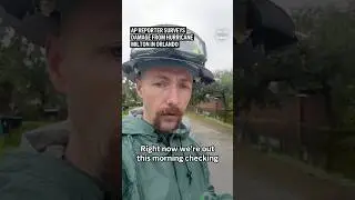 AP reporter surveys damage from Hurricane Milton in Orlando
