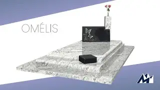 Monument fun&eacute;raire Om&eacute;lis - Granits Michel Maffre