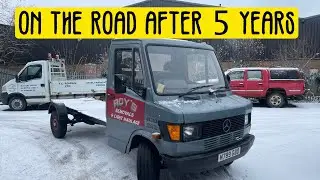 MOT Re test! | Mercedes T1 310D Restoration