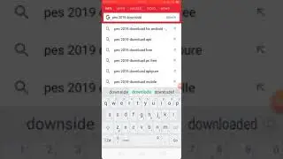 How to download pes 19 downlode on uc browser to playstore