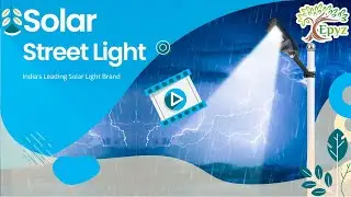 Epyz 30 Watt Solar Street Lights with Remote