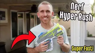 NERF Hyper Rush 40 Pump Action Blaster Review