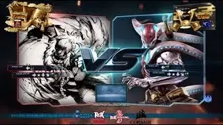Tekken 7 Waveking (armor king) VS eyemusician (yoshimitsu) 철권7 웨이브킹 (아머킹) VS 아이뮤지션 (요시미츠)