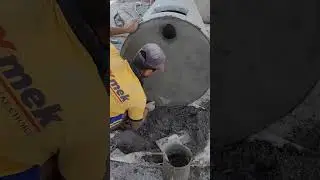 Bioseptictank Production process- Inlet setting/Xmek Sewege Solutions #bioseptictank #septictank