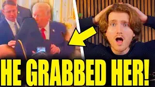 WTF! Trump Hits On Top Advisor Then GRABS HER ... Crowd STUNNED!