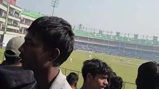 People leaving Stadium after Kohl's wicket. #viratkohli #aura