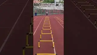 Mini hurdle workout 🔥💨 #shorts #viral #shortsvideo