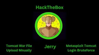 HackTheBox - Jerry Tomcat War file Upload Exploitation