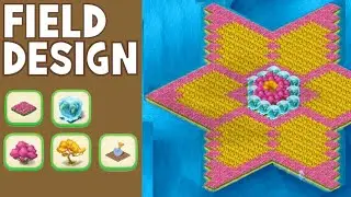 Township || Flower Field Design [Easy Step-By-Step Tutorial & Guide] 🌼