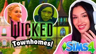 WICKED inspired Townhomes in The Sims 4