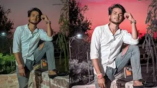moonlight photo editing how to edit a moonlight photo/moonlight photo editing kaise kare