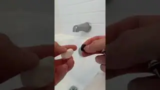 Broken tub spout- easy fix!
