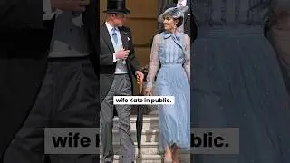 How is William not afraid to show his affection for Kate? #princewilliam #katemiddleton
