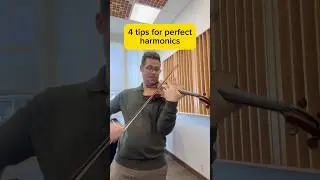 How to play harmonics on the violin 🎻