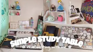 Desk makeover &bull; organize with me | Princess Desk | Philippines