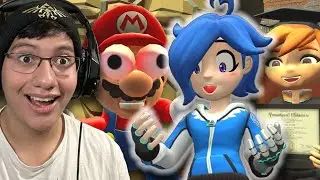 TARI GET'S A REDESIGN & MEGGY GRADUATES!!! || SMG4: Grand Theft Mario REACTION