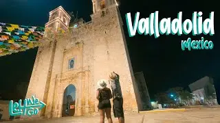 Now that's a HUGE church in Valladolid Mexico! Leh We go