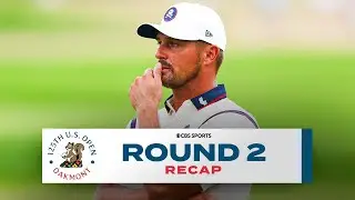 2025 U.S. Open: Defending Champion Bryson DeChambeau (+10) misses cut | Round 2 Recap