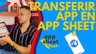 ⚡️ Transferir app a otra cuenta en App Sheet