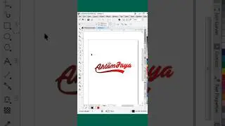 create creative font coreldraw | membuat kreasi fonts