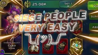 Siege People Very Easy  &macr;\_(ツ)_/&macr; - Art of Conquest