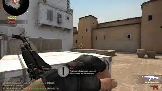CS:GO | Clutch 1v4 on Dust 2 | TrenXXX | KUKU$ocial