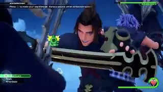 Kingdom Hearts 3 Re Mind Guardians of Light group battle