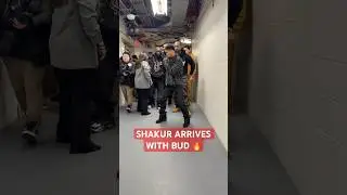 Shakur Stevenson arrives for the final press conference with Terence Crawford 🔥