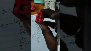Dol starter drawing or wiring ke sath 