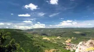 Viaduc de Millau - Timelapse - 28 mai 2009