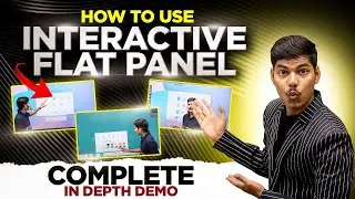How to use Interactive Flat Panel | Use Interactive Board Step by Step Guide @SmartInfovisionUttarPradesh