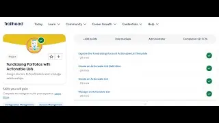 Create an Actionable List Definition | Fundraising Portfolios with Actionable Lists | Salesforce