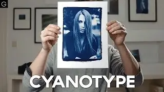 Portraitfotografie CYANOTYPE Edeldruck in Handarbeit VLOG#24