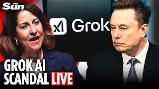 LIVE: UK threatens to block Elon Musk's X as Ofcom launch probe into Grok AI deepfake scandal